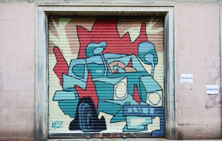Andrea Marchetti Arte urbano Ravaleart Barcelona Raval