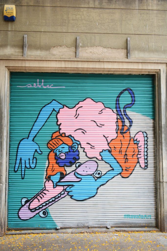 Sebbec Arte urbano Ravaleart Barcelona Raval