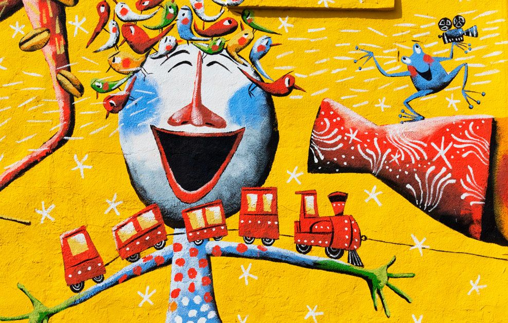 Valentí Gubianas Binefar arte urbano en España
