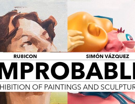 Simón Vázquez & RU8ICON1 exposición de arte Barcelona
