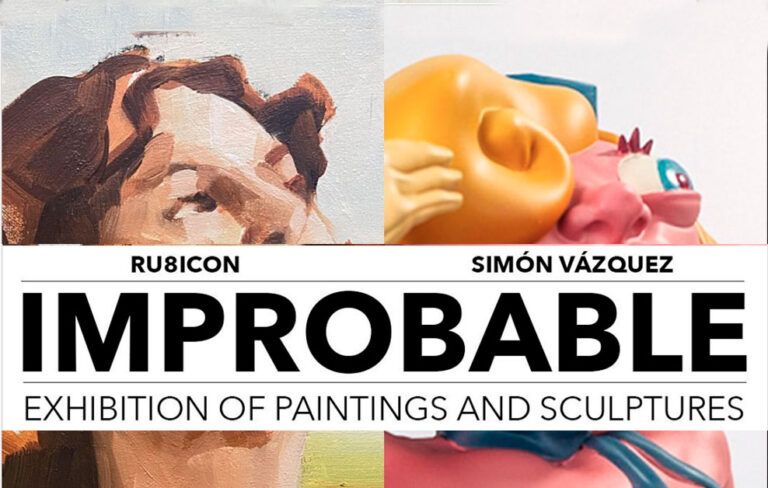 Simón Vázquez & RU8ICON1 exposición de arte Barcelona