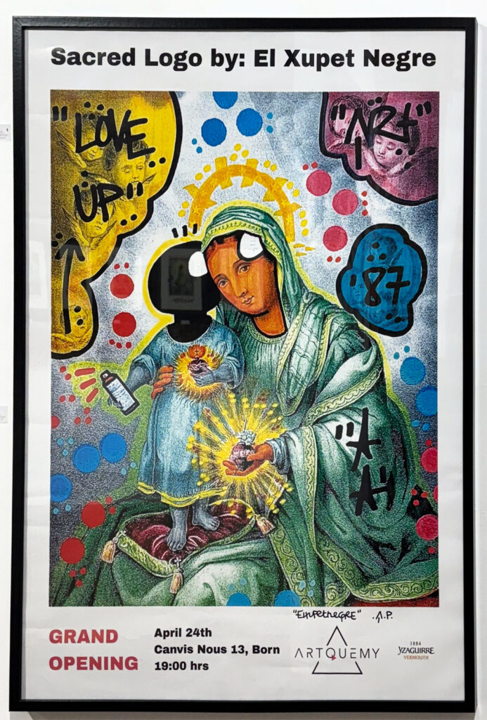 Exposición de arte El xupet Negre Barcelona
