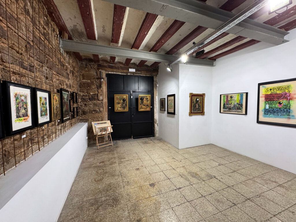 Exposición de arte El xupet Negre Barcelona