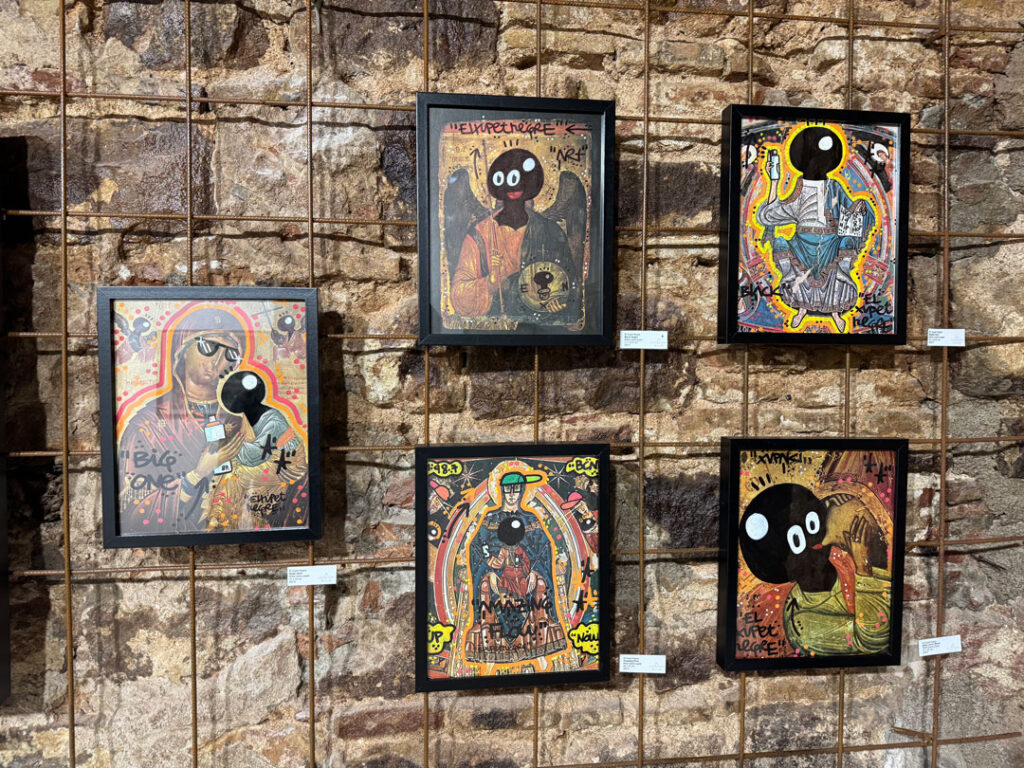 Exposición de arte El xupet Negre Barcelona