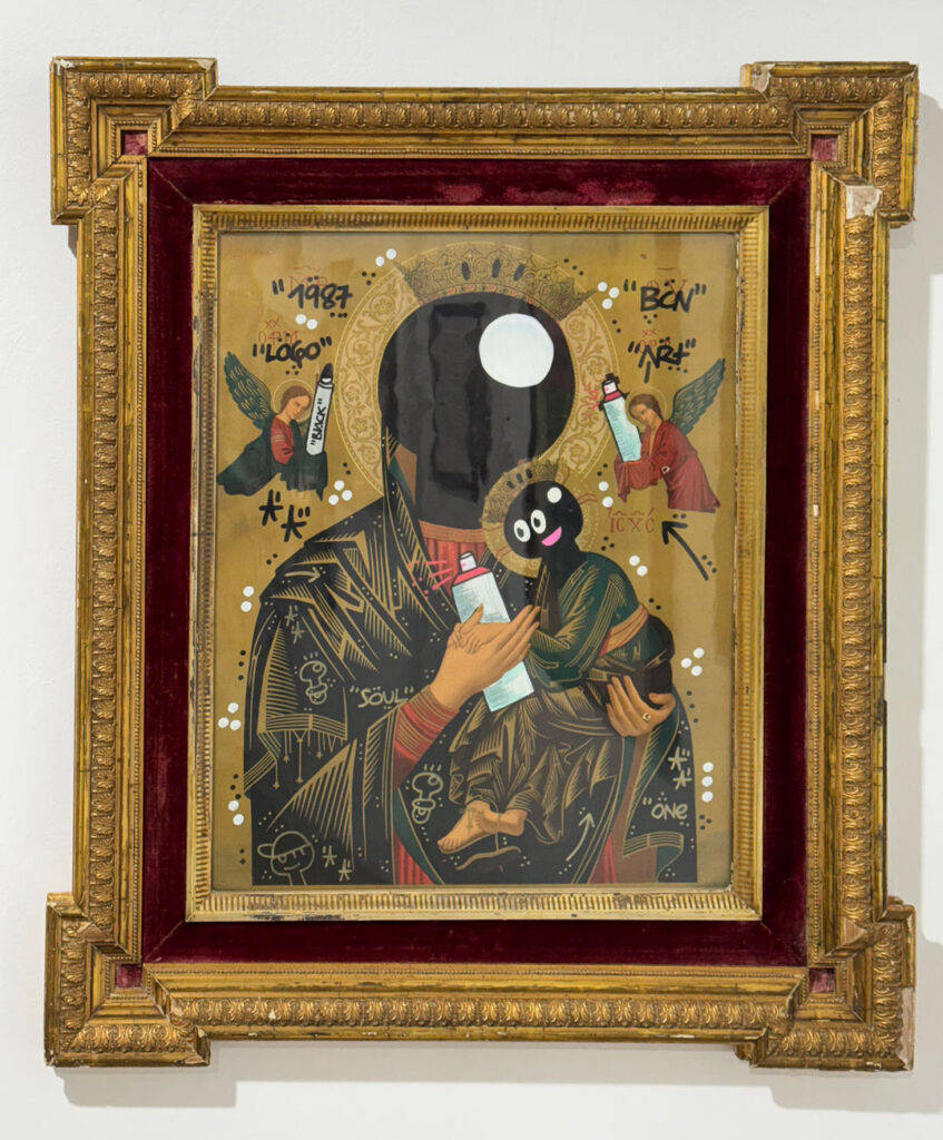 Exposición de arte El xupet Negre Barcelona