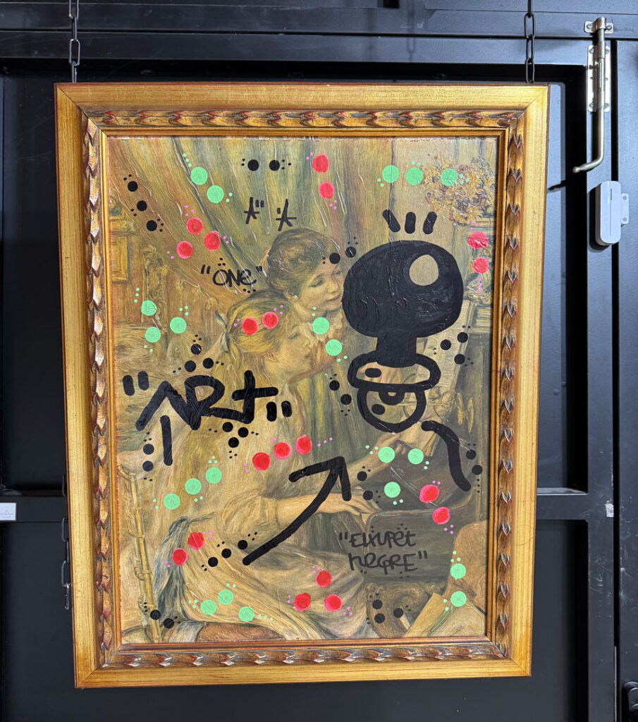 Exposición de arte El xupet Negre Barcelona