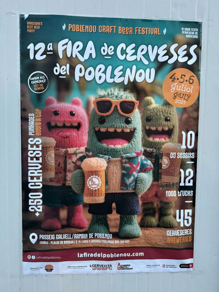 Skate Beer art digerible Barcelona