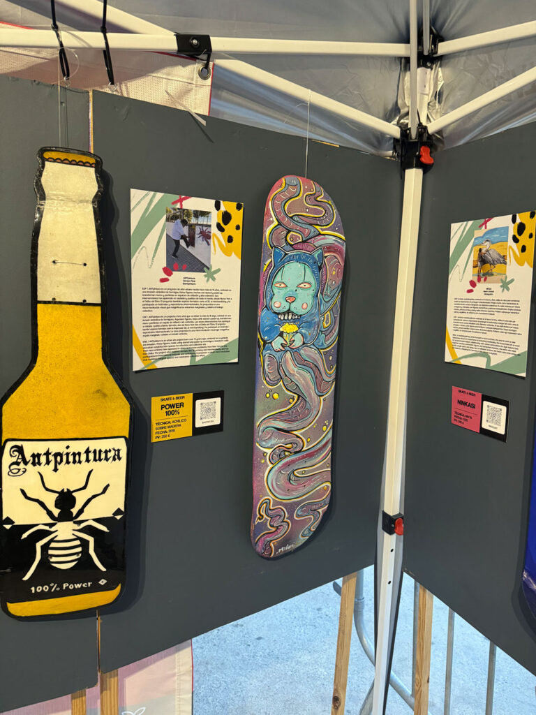 Skate Beer art digerible Barcelona