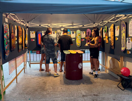Skate Beer art digerible Barcelona