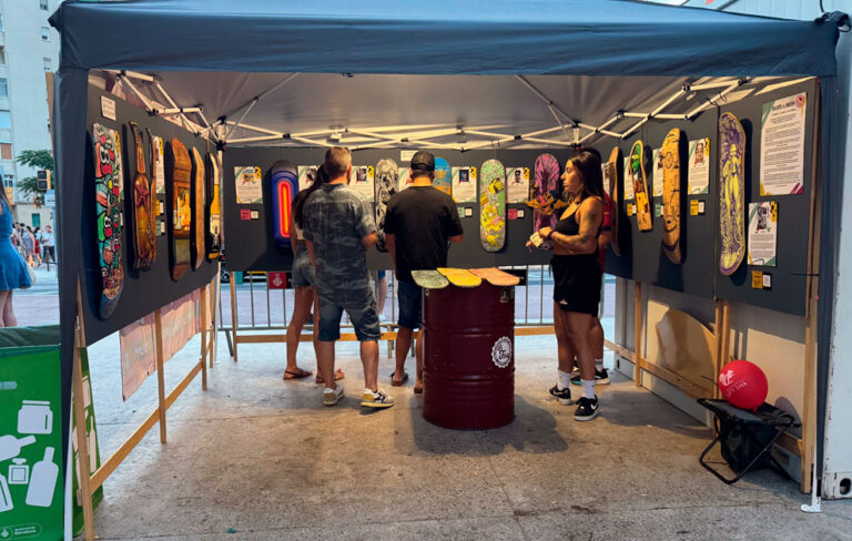 Skate Beer art digerible Barcelona