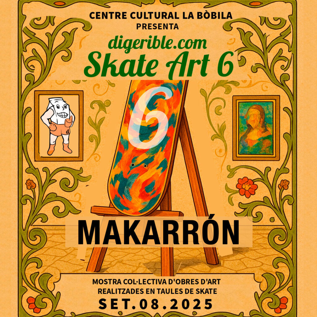 Makarron exposición de arte en Barcelona