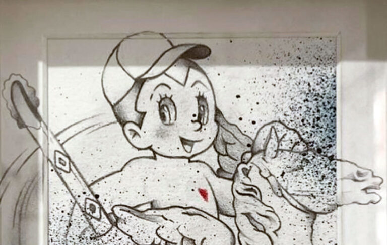 Makarron exposición de arte en Barcelona