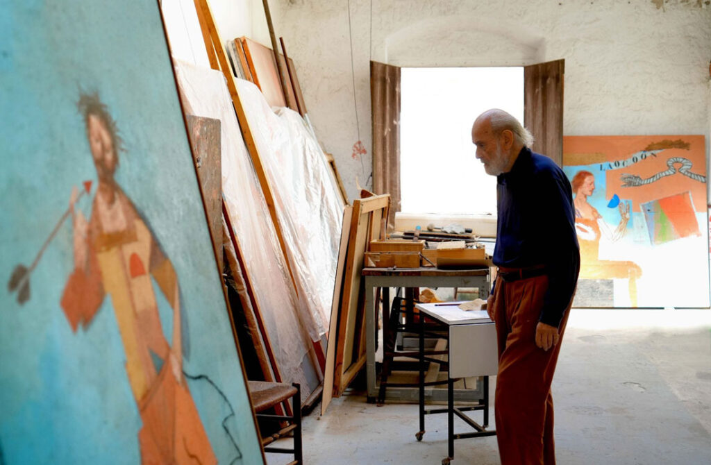 Miguel Condé el piset exposición de arte en Barcelona