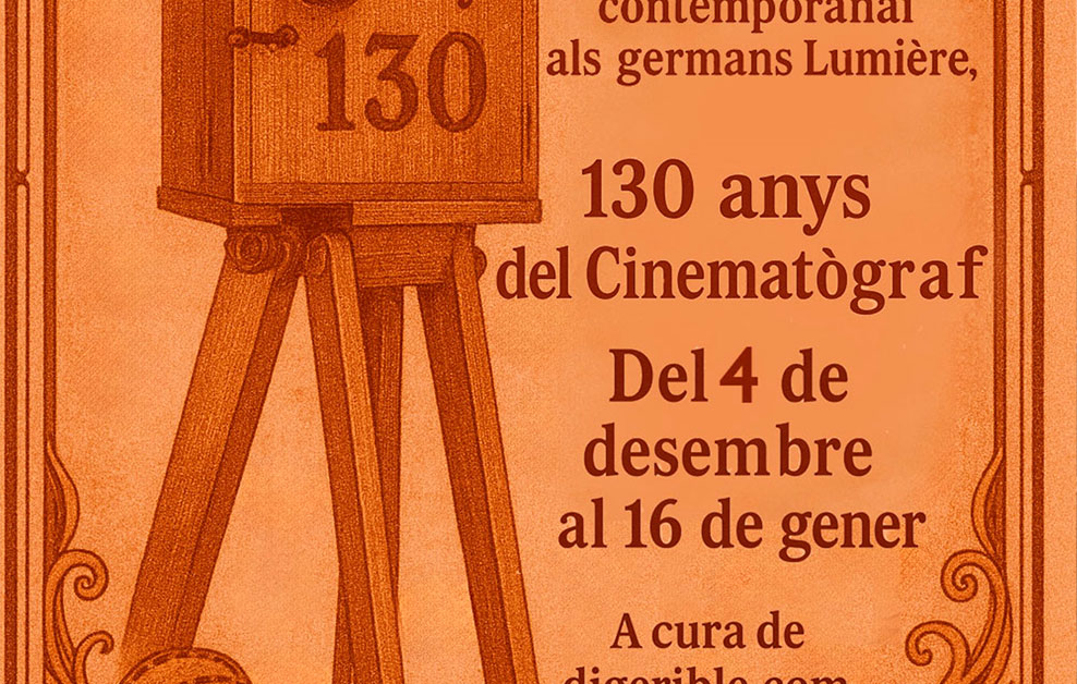 130 Anys de Llum exposición cinematógrafo Barcelona