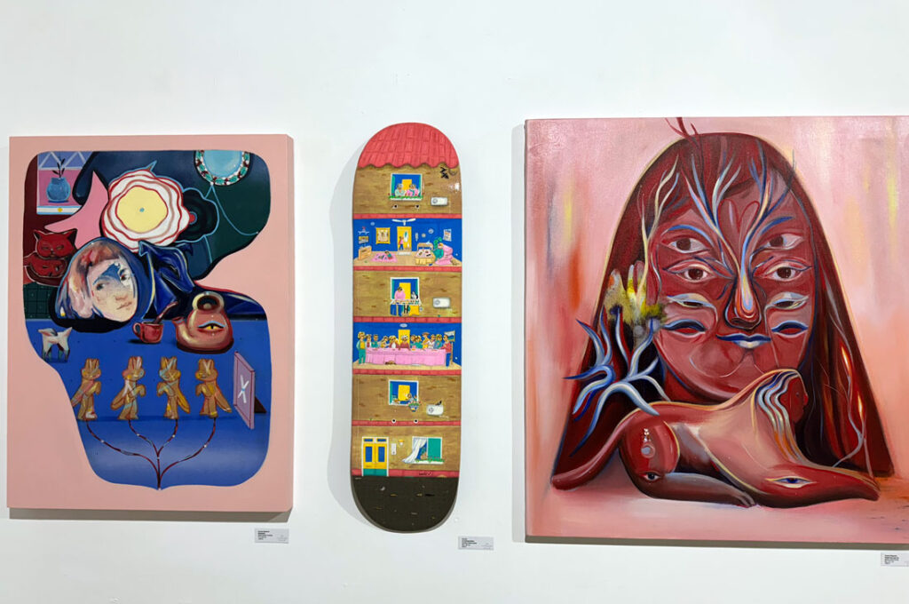 Artequemy Gallery en Barcelona Irannis y Carola Bagnato