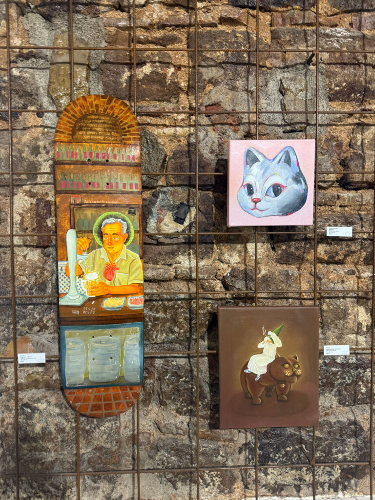 Artequemy Gallery en Barcelona Irannis y Carola Bagnato