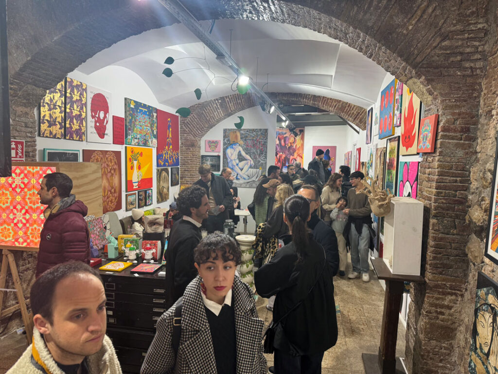 Artequemy Gallery en Barcelona Irannis y Carola Bagnato 