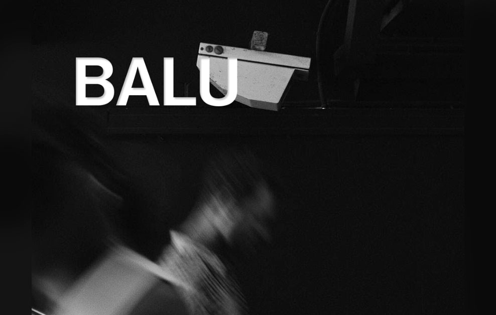 cartel Balu libro en Barcelona