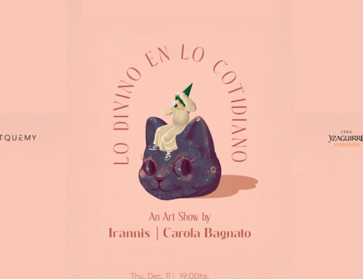 exposición de arte en barcelona Irannis y Carola Bagnato "LO DIVINO EN LO COTIDIANO"