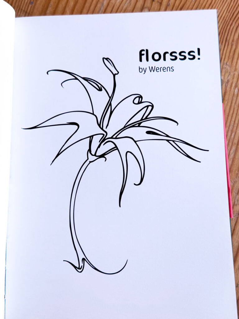 Florsss! artista Werens, libro de arte urbano