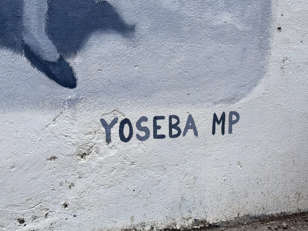 Yoseba Mural percebeiras Rinlo Ribadeo Galicia