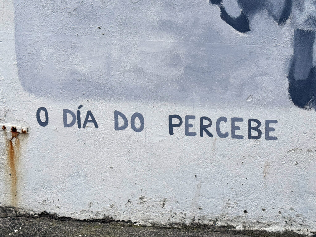 Yoseba MP mural percebeiras Rinlo Galicia