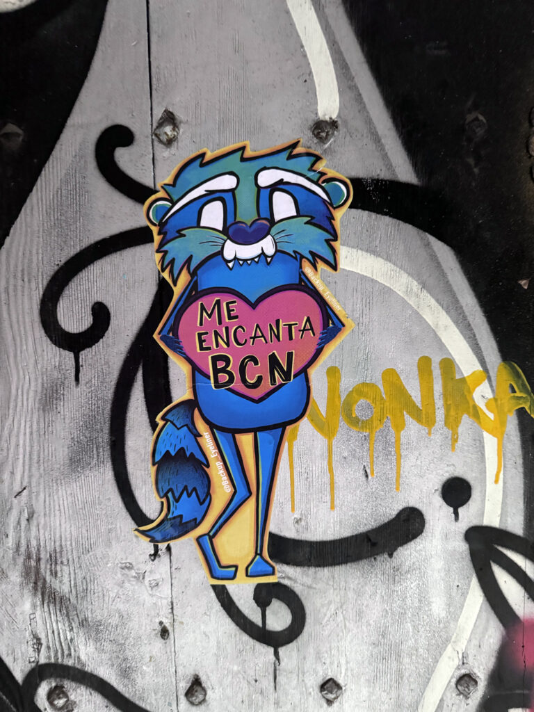 Captain-Eyeliner paste-up-barcelona