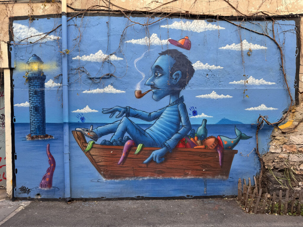 Depose arte urbano en Francia - Sète
