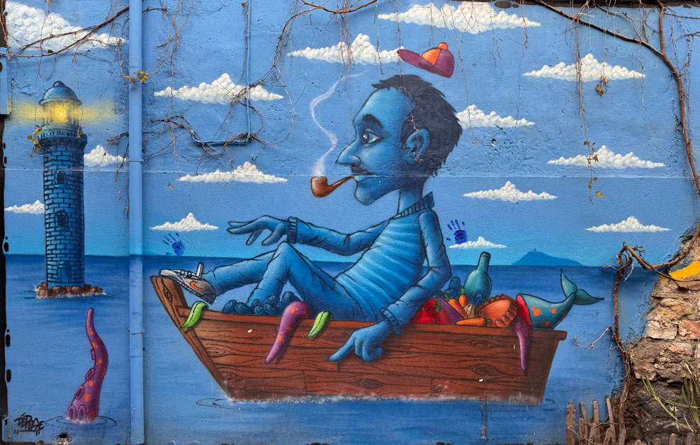 Depose arte urbano en Francia - Sète
