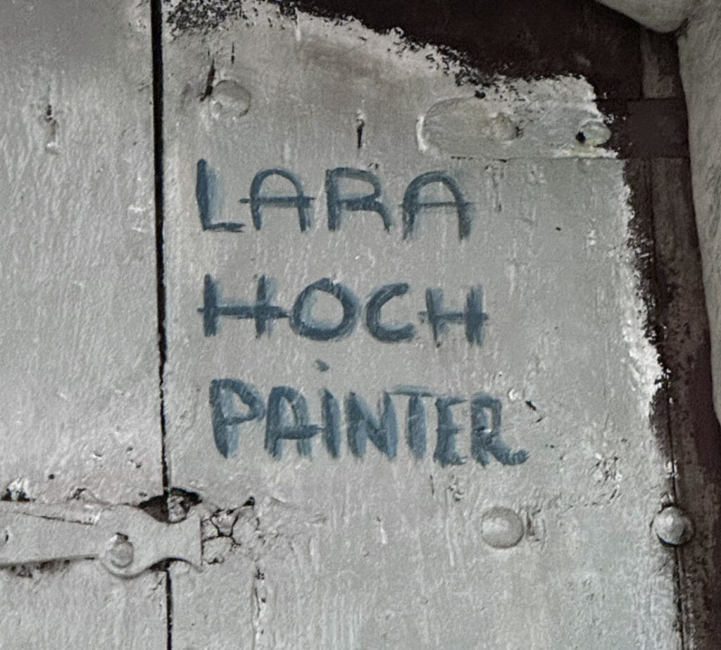 Lara Hoch Painter arte urbano en Barcelona