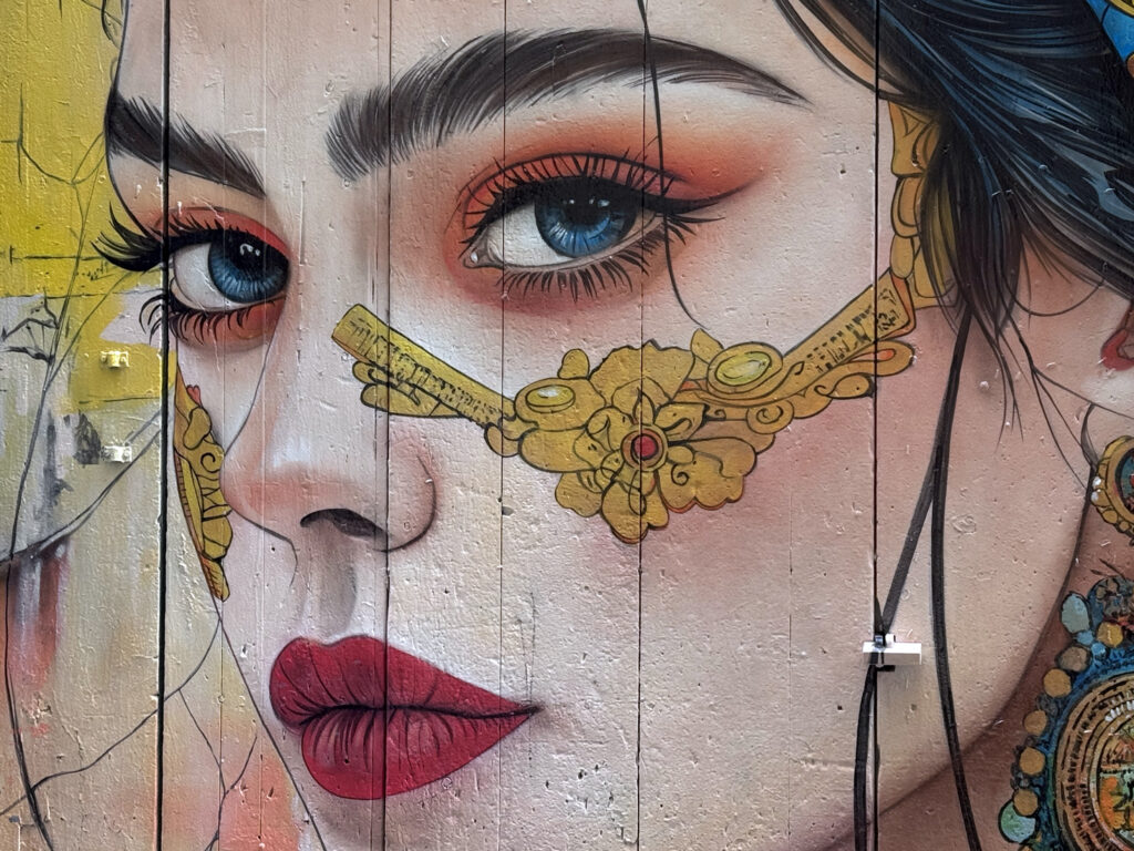 Mark Rox arte urbano en Barcelona Barri Gòtic
