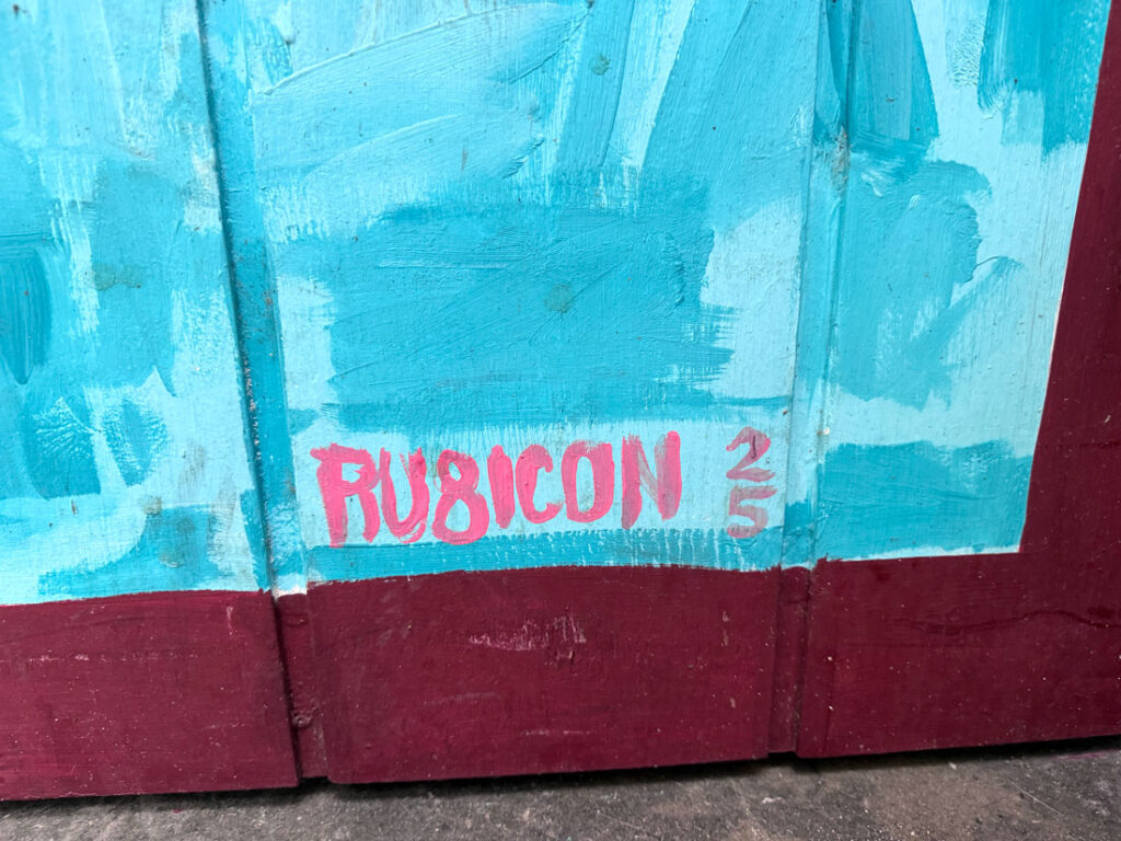 Ru8icon1 arte urbano en Barcelona