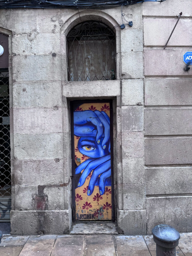 Bronik arte urbano en Barcelona